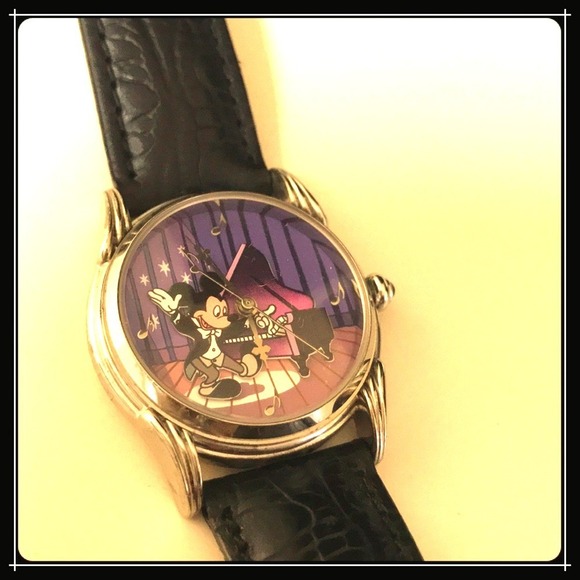 Disney Accessories - Disney 'Mickey at the Grand Piano" Watch #255